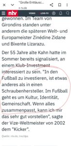 Read more about the article Egyre nagyobb érdeklődés a világban a Futball befektetések iránt.